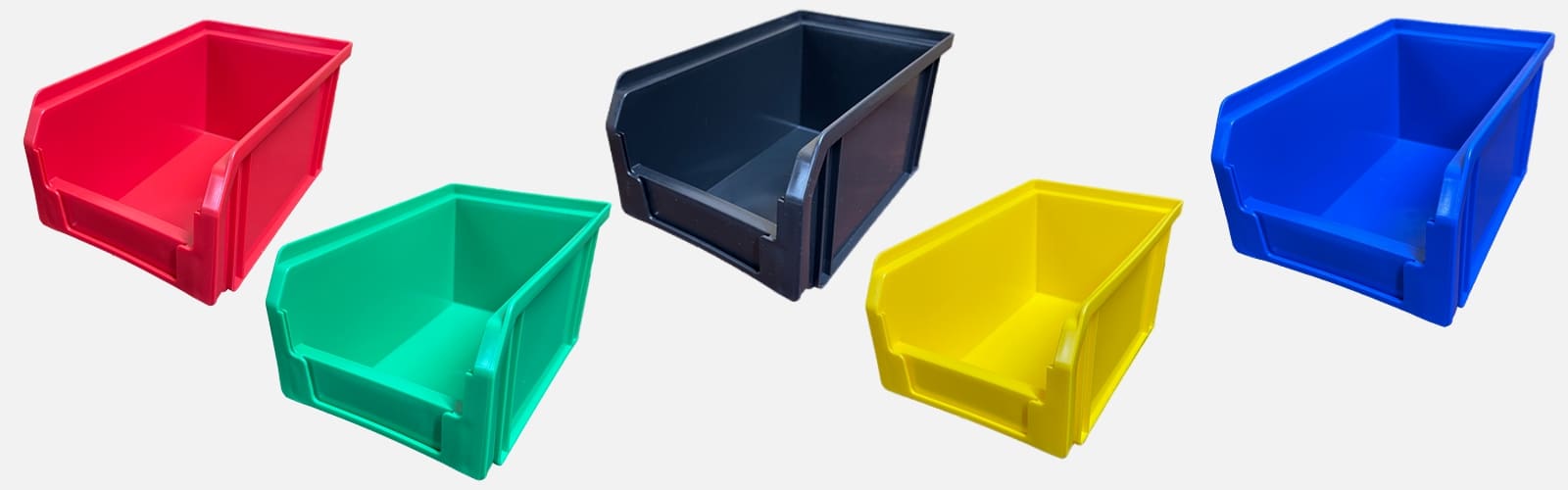 Цветовая гамма ящиков ЛЮКС — 6 ярких цветов